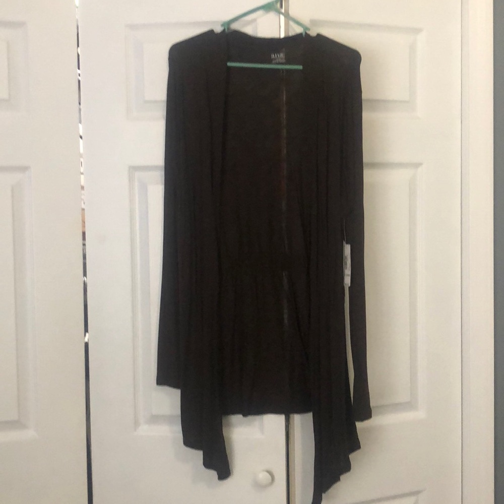 Brown lightweight cardigan
